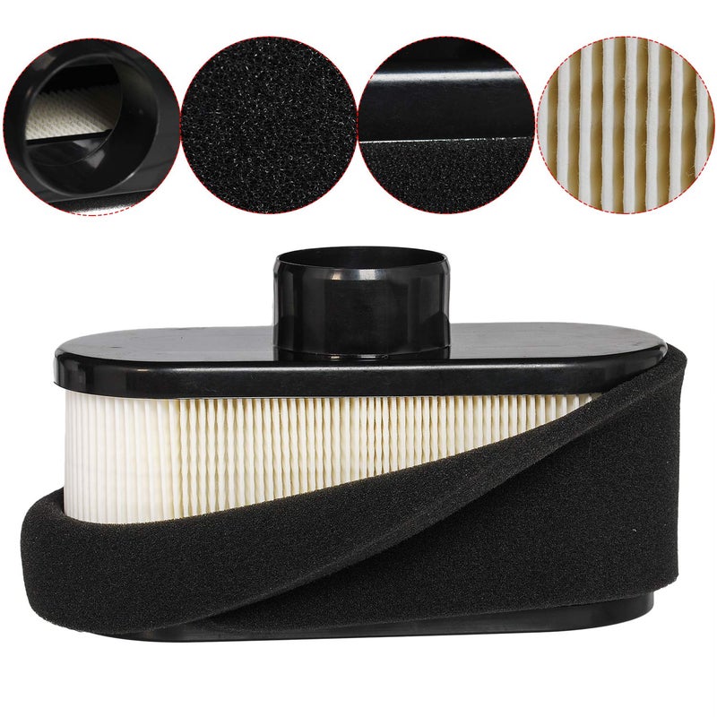 HIFROM Air Filter Pre Filter Cleaner Oil Fuel Filter Spark Plug Kit Replacement for Kawasaki FR651V FR691V FR730V FS600V FS651V FS691V FS730V 4-Cycle Engine Replace 11013-7047 49065-7007 - Image 2
